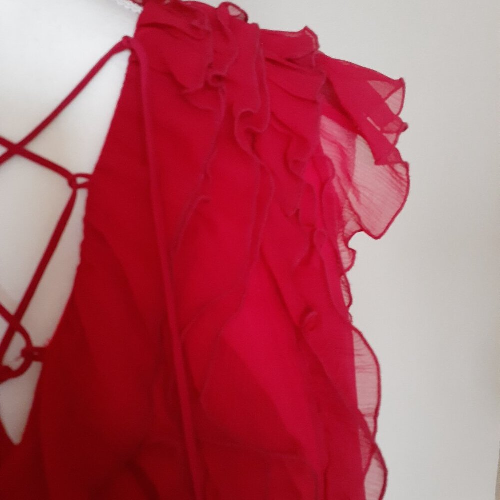 Jason Wu Ruffle Front Blouse - Picture 2 of 9